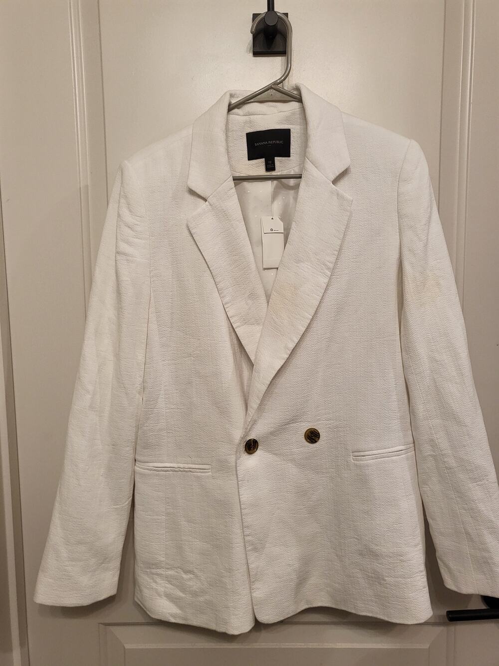 Banana Republic White Blazer 12